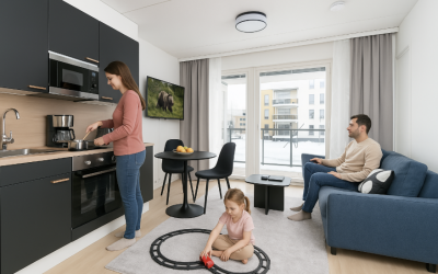 Substitute housing in the event of an accident