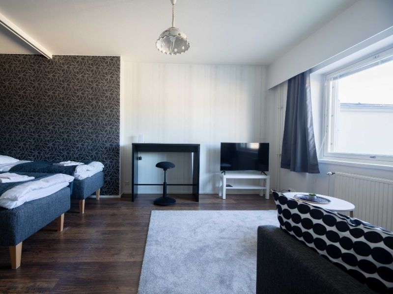 Furnished apartment 44 m² – Pankkitalo, Varkaus
